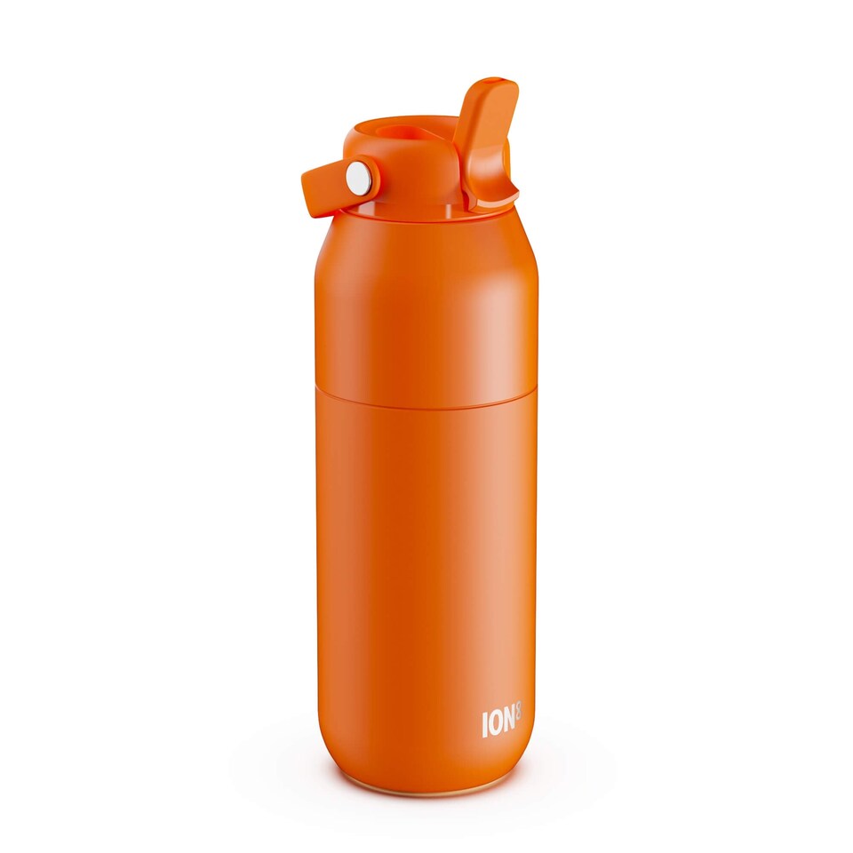 image 1 of ION8 URBAN Insulated Steel Water Bottle, Dual Tone, 720ml / 24oz