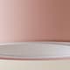 image 6 of ValueLights Sophia Small Blush 2 Tier Ceiling Light Shade & Bulb | Pink