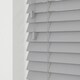 image 2 of 210cm Pebble Grey Wooden Venetian Blinds With Strings (130cm drop) | Grey | Grey