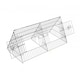 image 8 of Oypla 48" Metal Triangle Rabbit Guinea Pig Pet Hutch Run Cage Playpen