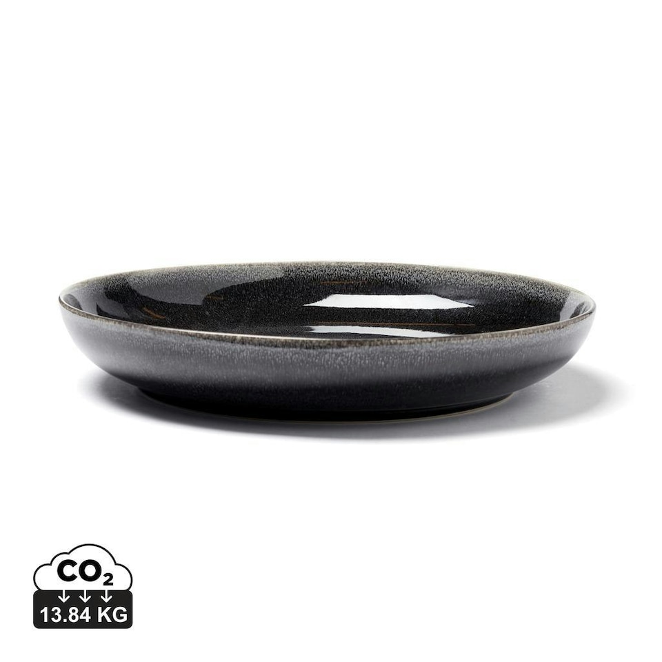 image 1 of Vinga Nomimono Stoneware Bowl - Black - One Size