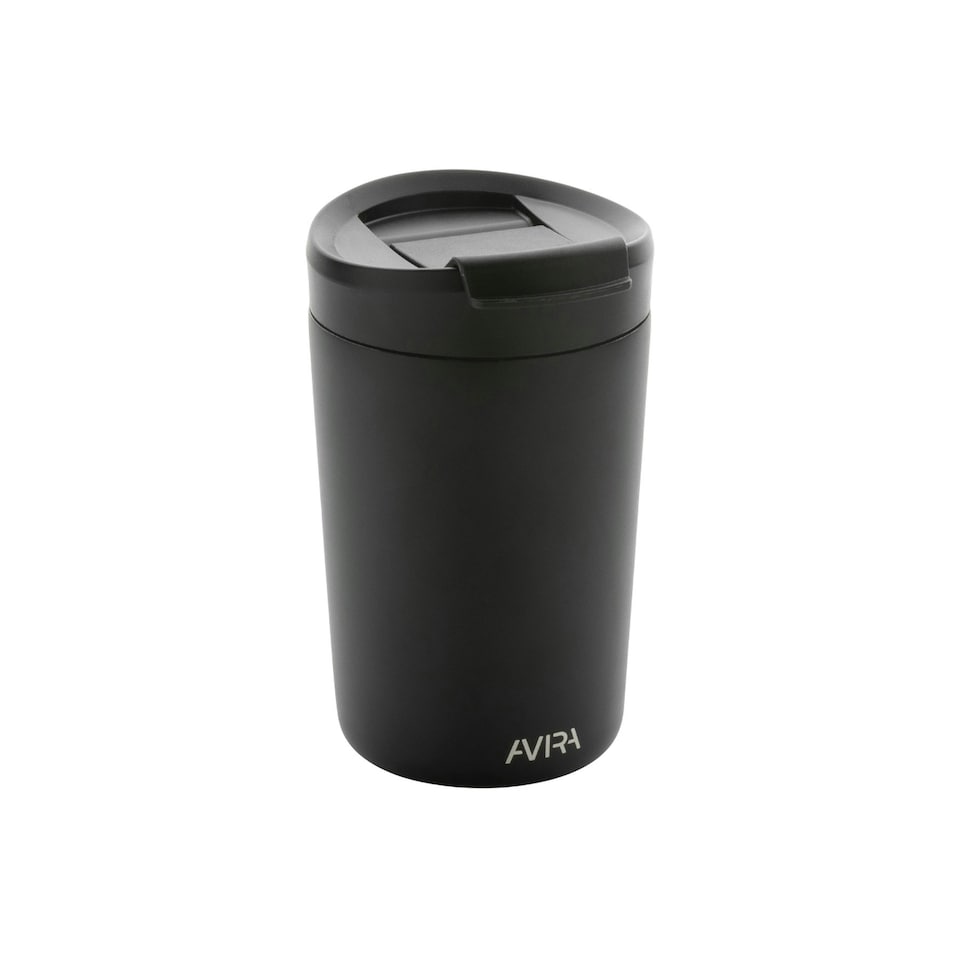 image 1 of Avira Alya Recycled Stainless Steel 300ml Tumbler - Black - One Size