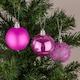 image 9 of 50mm/24Pcs Christmas Baubles Shatterproof Pale Pink
