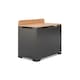 image 1 of Tutti Bambini Toy Box - Slate/Oak