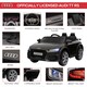 image 3 of HOMCOM 12V Battery Licensed Audi TT RS Ride-On Car w/ Headlight, Black