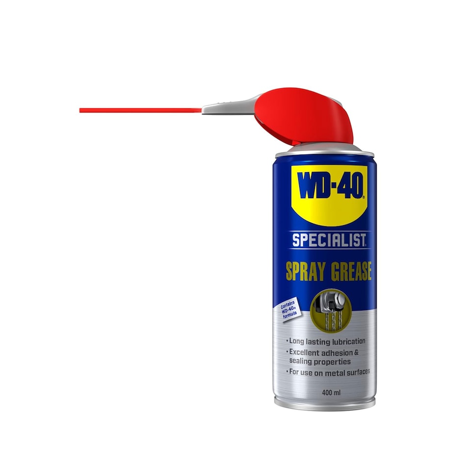 image 1 of WD-40 Specialist Spray Grease High Performance Lubrication 400ml, 3 Pack