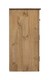 image 4 of Panama 2 Door 2 Drawer Sideboard - L40 x W93 x H80 cm - Natural Wax | Brown