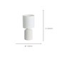 image 4 of EGLO Bellariva Cream And White Ceramic/Fabric Table Lamp