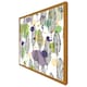 image 5 of Spotted coloured feather pattern, background (Picture Frame) White | XL