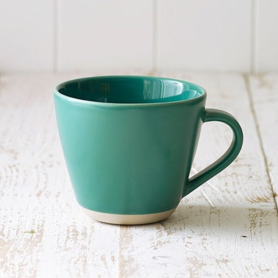 image 1 of Sur La Table Colour Me Happy Green Mug