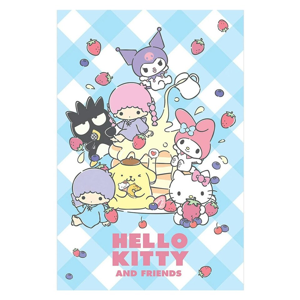 image 1 of Hello Kitty Sweet Poster - Multicoloured - 91cm x 61cm | Multi