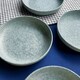 image 3 of Curateology LoHo Set of 4 Stoneware Cereal Bowls 21.5cm - Reactive Glaze Cloud Grey