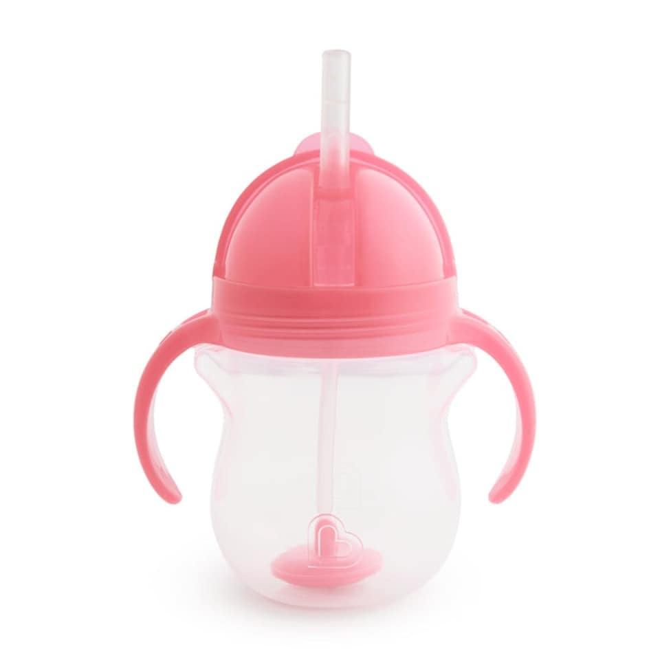 image 1 of Munchkin Click Lock Tip & Sip Cup 7Oz - Pink