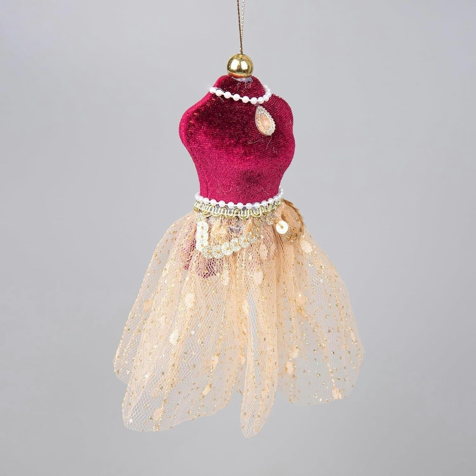 image 1 of 15cm Gold Ballerina