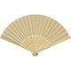 image 2 of Carmen Bamboo Handheld Fan - Natural - One Size