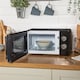 image 3 of Russell Hobbs Honeycomb Bundle Set with Kettle, 2 Slice Toaster, and Microwave Black HCBNDL2B
