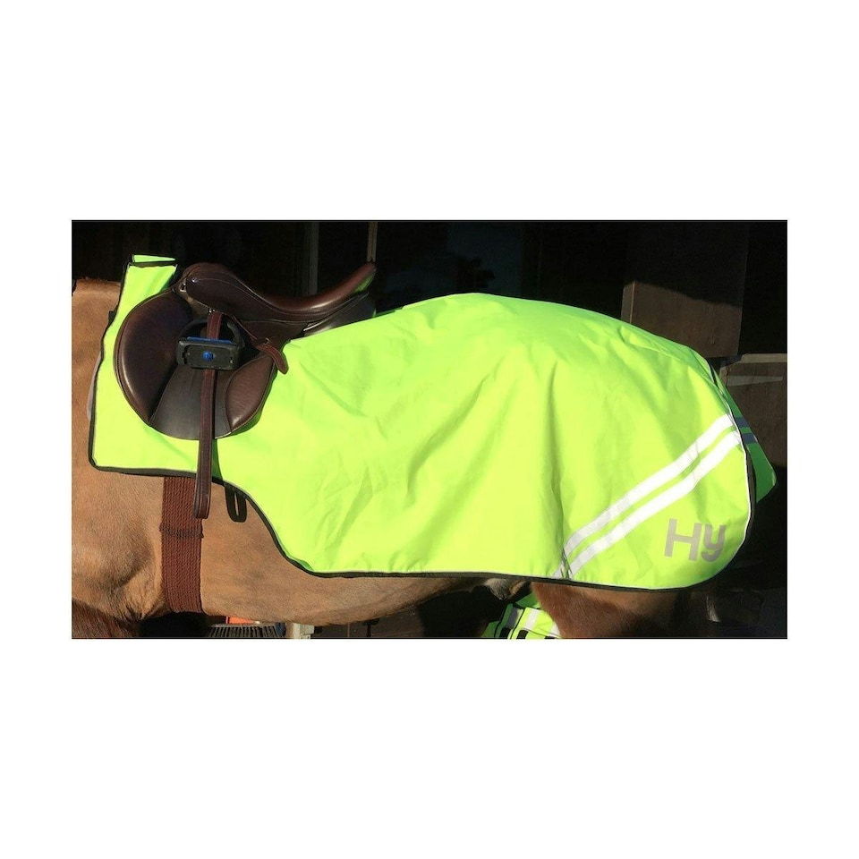 image 1 of HyVIZ Reflector Exercise Sheet - Yellow - 5 ft