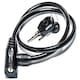 image 1 of Sport Direct 6mm x 76cm Bike Cable Lock With LED Key | Black