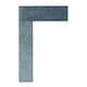 image 2 of 3” 75mm Engineer Tri Set Square Right Angle Straight Edge Stainless Steel