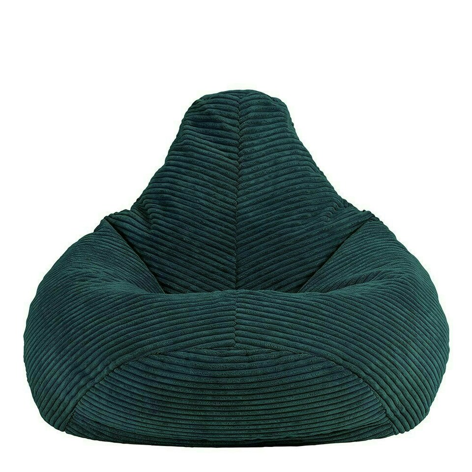 image 1 of icon Dalton Kids Beanbag Corduroy Teal Set of 2 Green