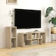 image 2 of HOMCOM TV Unit for TVs up to 75 Inches, Free Combination TV Stand, Grey