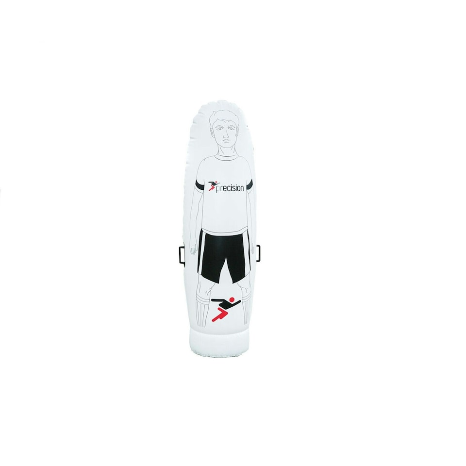 image 1 of Precision Unisex Adult Inflatable Mannequin - White/Black - 200cm
