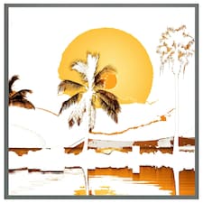 Sunset (Picture Frame) Grey | L