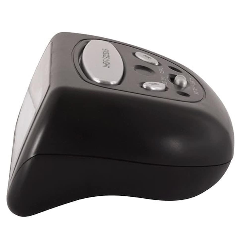 image 1 of Acctim Auric Alarm Clock Black