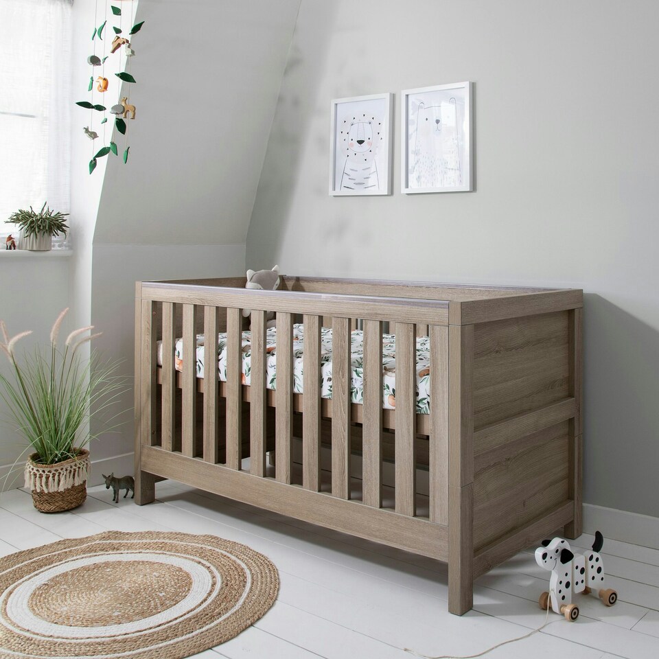 image 1 of Tutti Bambini Modena 3 in 1 Cot bed - Oak
