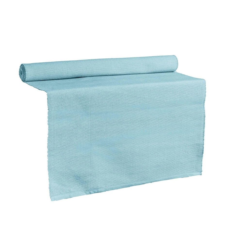 image 1 of Nicola Spring Cotton Fabric Table Runner - 48cm x 183cm - Olympic Blue Blue