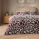 image 1 of Silentnight Coverless 10.5 Tog Duvet and Pillowcase Set, Leaf Print | Purple | Single