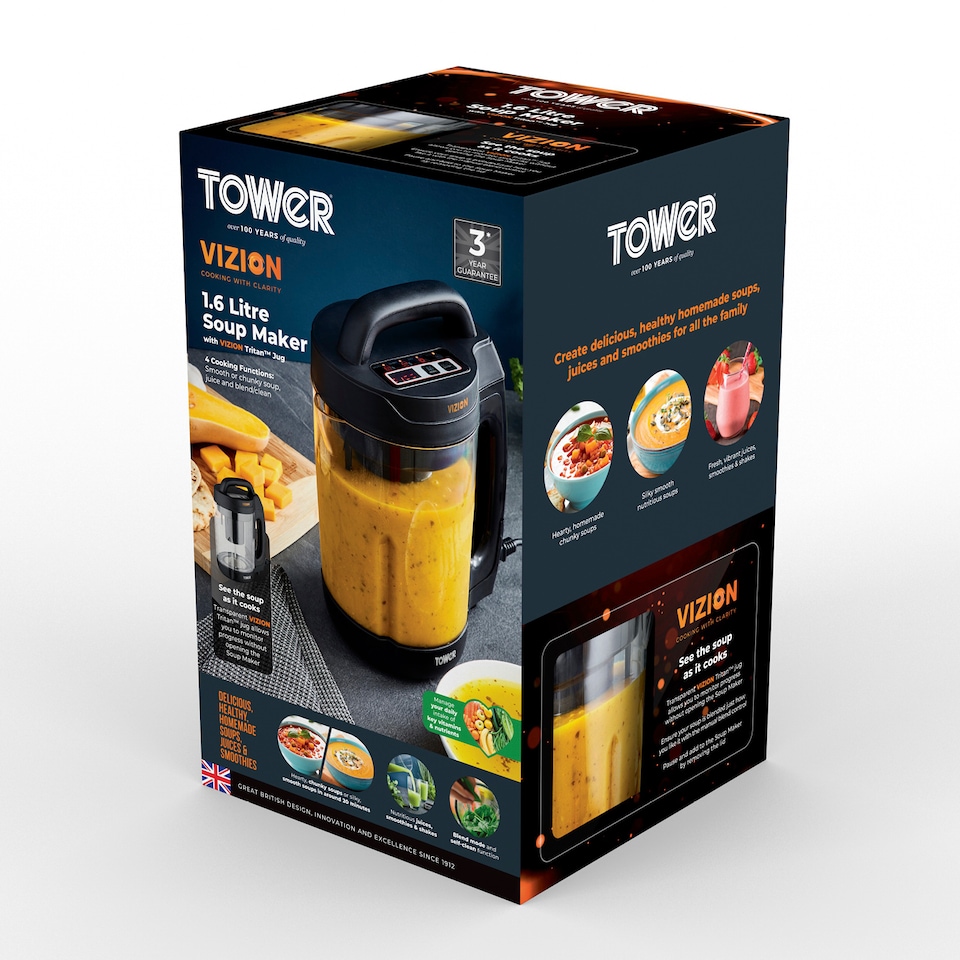 image 1 of 1.6L Vizion Soup Maker Transparent