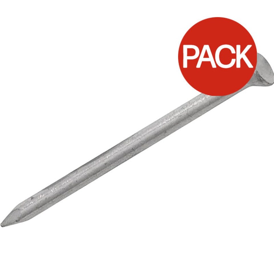 Securit Masonry Nails (Pack of 10) - Steel - 3mm x 60mm