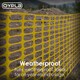 image 4 of Heavy Duty Yellow Safety Barrier Mesh Fencing 1mtr x 50mtr | Yellow | 1
