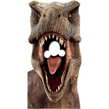 Tyrannosaurus Rex T-Rex Dinosaur Stand In Lifesize Cardboard Cutout 188cm