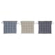 image 1 of Chair cushion DKD Home Decor Beige Blue Polyester Cotton Aluminium Navy Blue Mediterranean (3) (38 x 38 x 6 cm) (3 Units) N/A