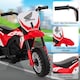 image 9 of COSTWAY Honda Licensed Kids Ride On Motorbike Powered Red