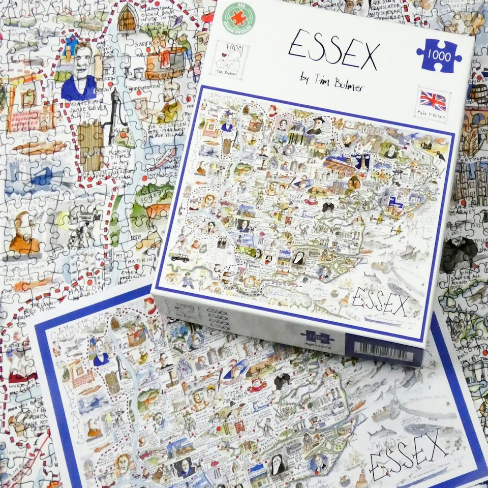 image 1 of Essex - Tim Bulmer 1000 Piece Jigsaw Puzzle