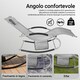 image 5 of SoBuy OGS28-HGx2,Set of 2 Outdoor Garden Rocking Sun Lounger Recliner