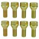 image 1 of M12 x 1.5 Replacement Wheel Bolts for Trailer Hubs Hub Pack of 8