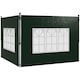 image 1 of Outsunny Gazebo Side Panels for 3x3(m) or 3x6m Gazebo Canopy, 2 Pack, White