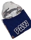 image 3 of Paw Patrol Towelling Poncho Boys | Kids Navy Grey Camo Marshall Rubble Chase Rescue Pups Bath Beach Towel | Hooded Cotton Robe One Size