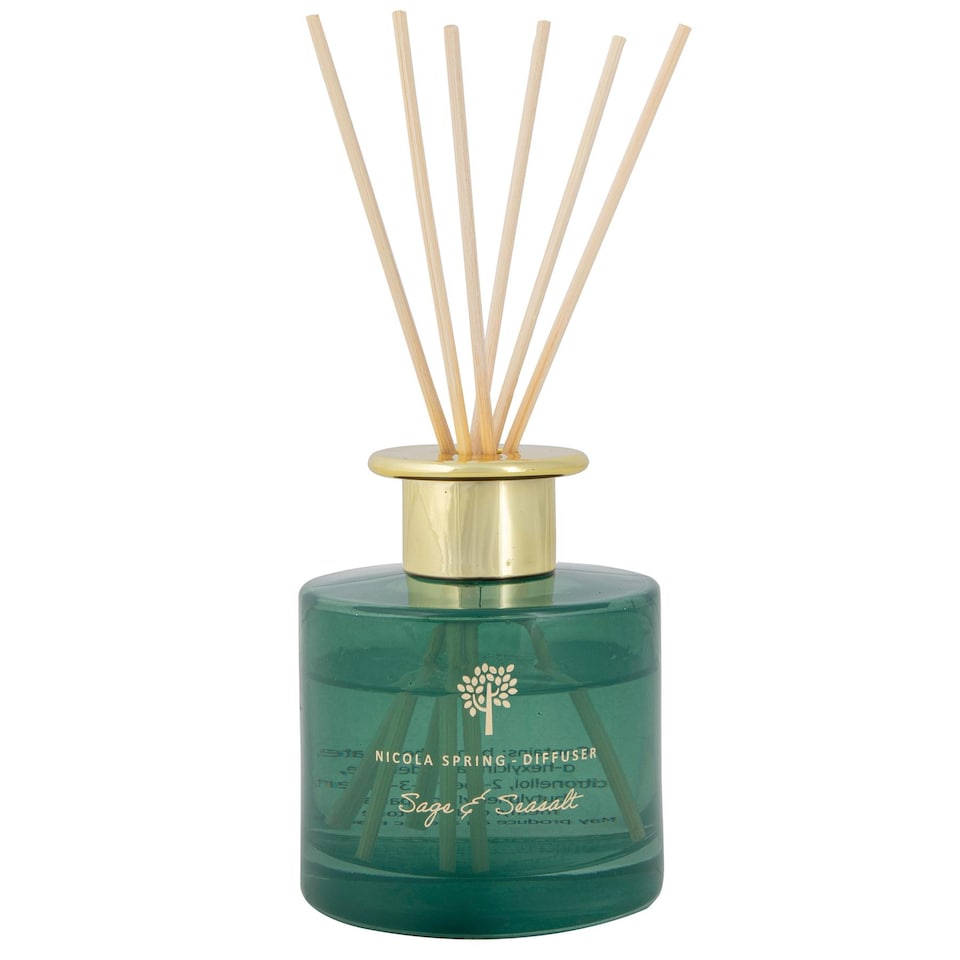image 1 of Nicola Spring Reed Diffuser - 200ml - Sage & Seasalt