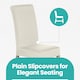 image 4 of High-Back Chair Covers, Spandex Stretch, Universal Protective Slipcover