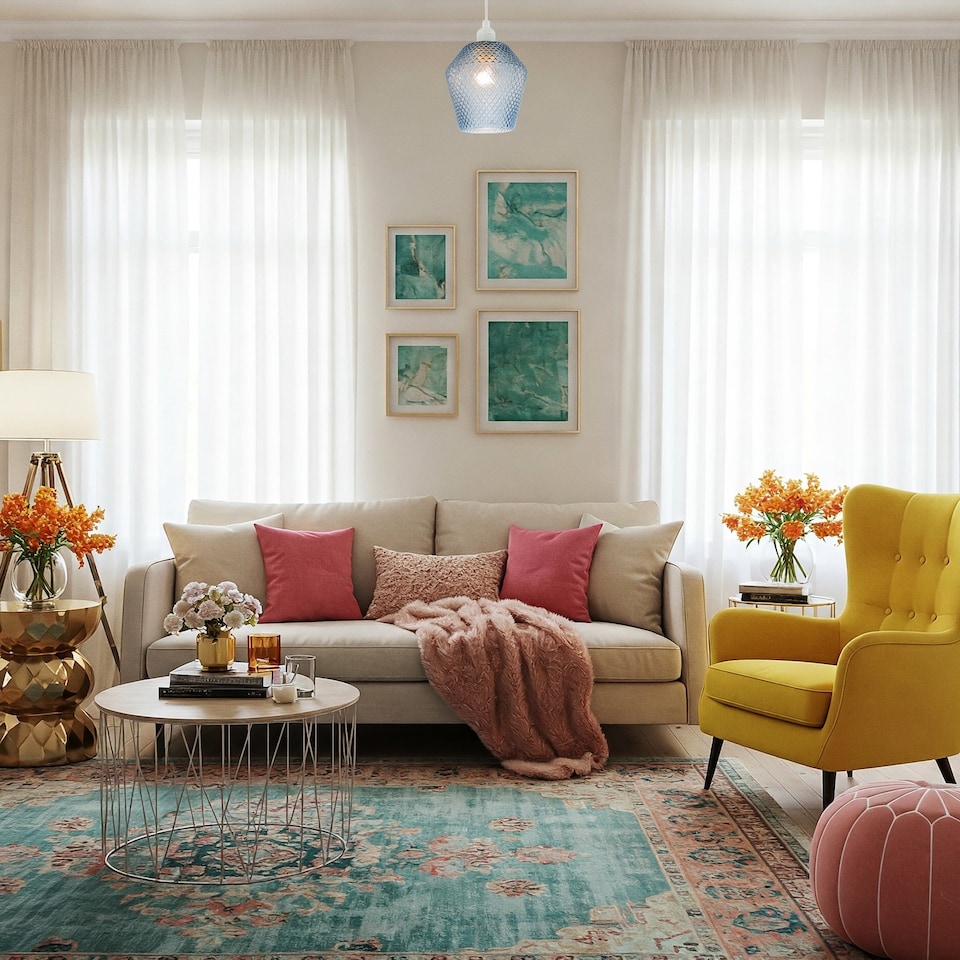 image 1 of Modern and Compact Diamond Design Midnight Blue Glass Pendant Shade | Blue