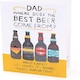 image 2 of Dad Birthday Card with Beer Joke