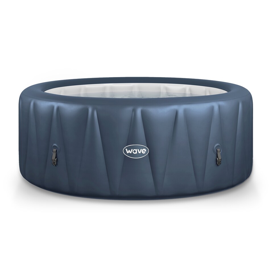 image 1 of Wave Atlantic 6 Person Inflatable Hot Tub, Navy