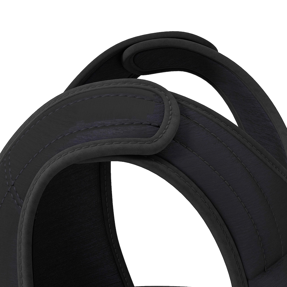 image 1 of HOMCOM 10KGS Adjustable Weight Vest Running Gym Training Weight Loss, Black | Black | Black