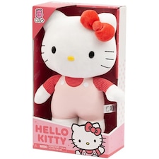 Hello Kitty 12" Medium Plush - Pink Cord T-Shirt/Pink Overalls