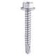 image 1 of Timco - Metal Construction Light Section Screws - Hex - Self-Drilling - Zinc (Size 12 x 1 3/4 - 500 Pieces)